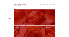 Desktop Screenshot of eatingproject.com